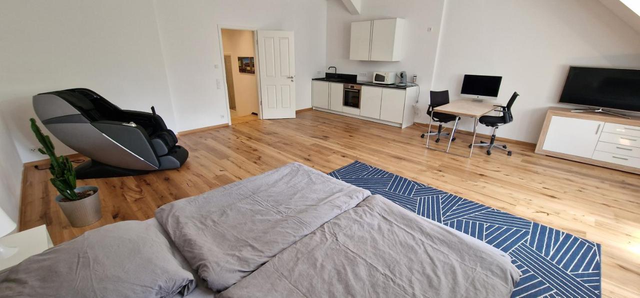 Apartment Mit Parkblick & Massagestuhl Λειψία Εξωτερικό φωτογραφία